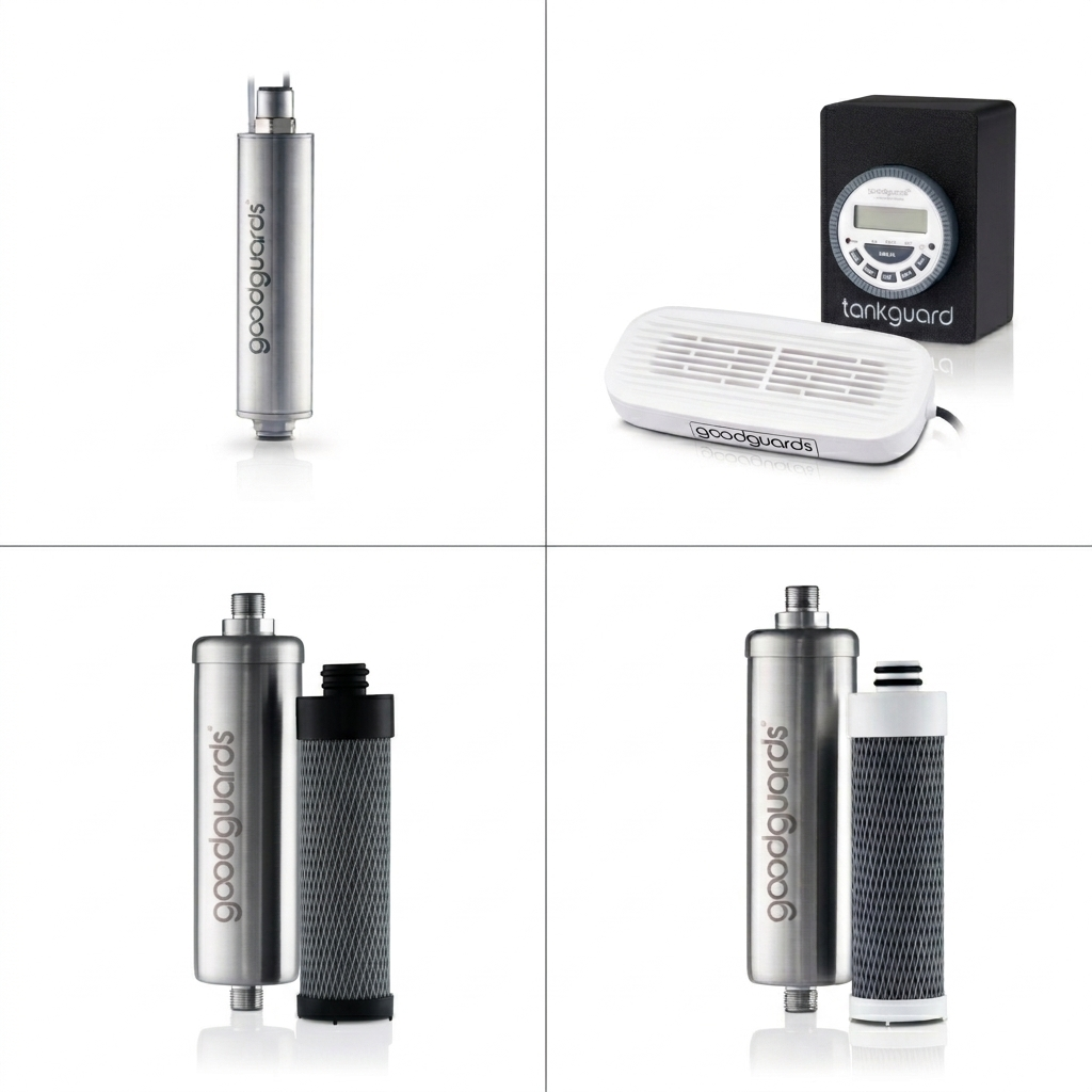Drinking Water Set "XL" (REMOVES GERMS, BACTERIA, POLLUTANTS, LIME & TANK DISINFECTION)