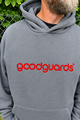 Goodhood Oversized Washed Black-Olive Unisex Hoodie