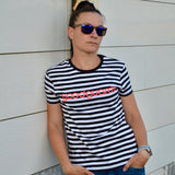 Goodshirt Stripes Women Striped T-Shirt Ladies