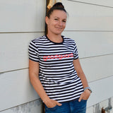 Goodshirt Stripes Women Striped T-Shirt Ladies