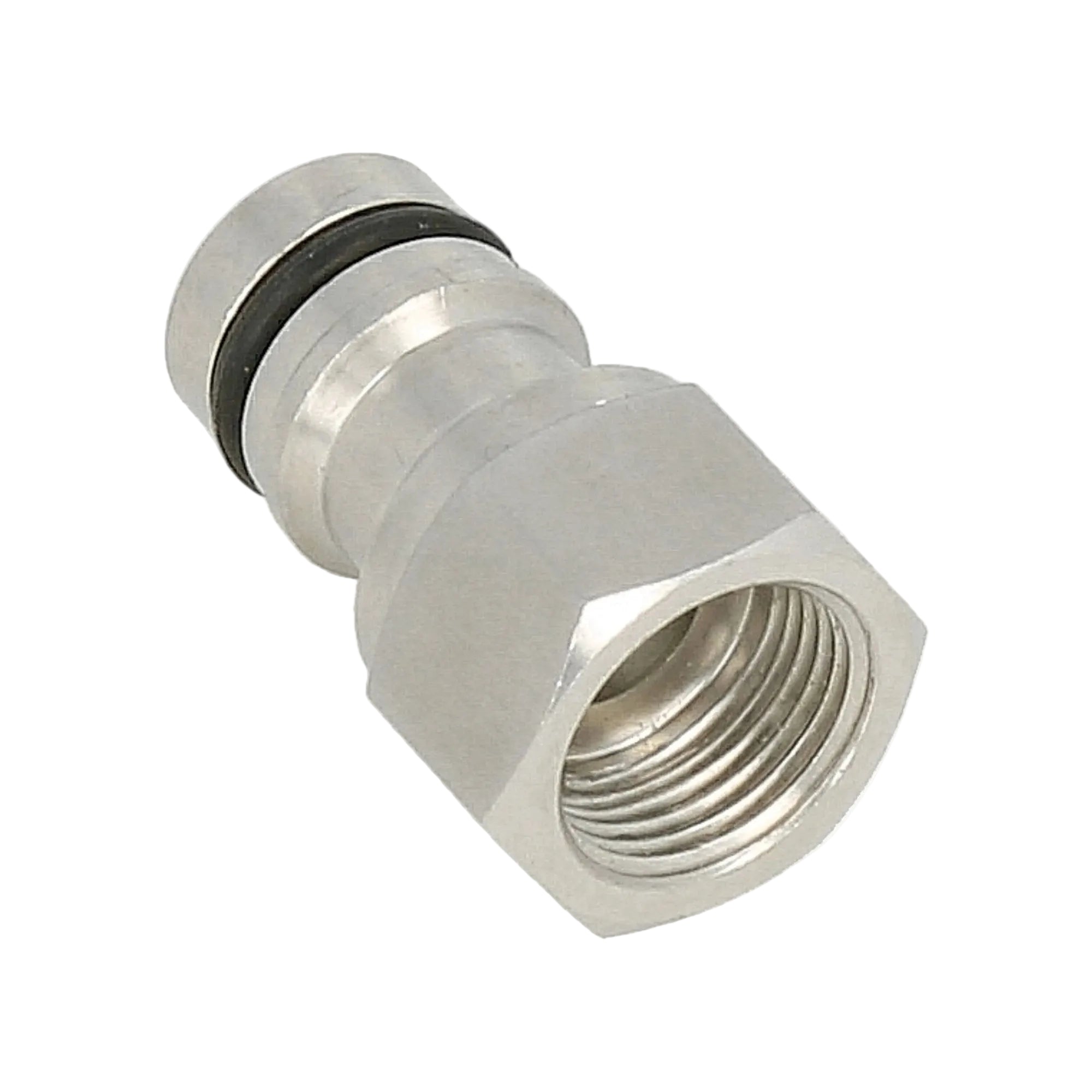 2-Piece Quick Connect Set Stainless Steel 3/8" Female Thread