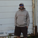 Goodhood Oversized Hoodie sand-coffee unisex Kapuzenpullover