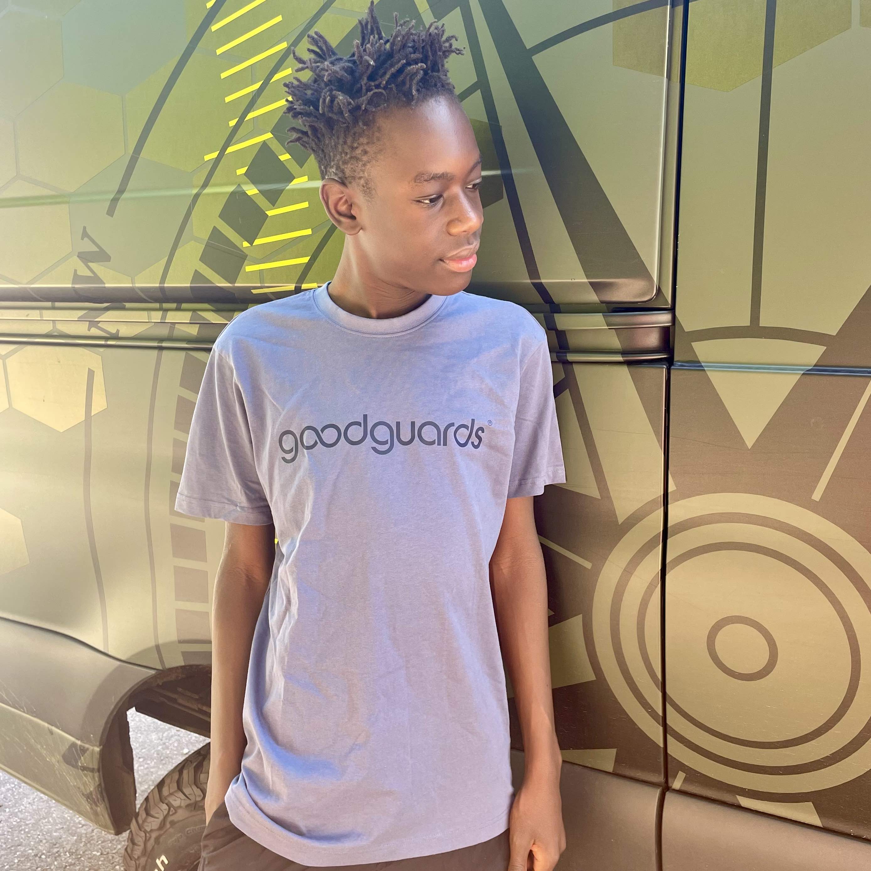 Goodshirt Men Vintage Blue T-Shirt