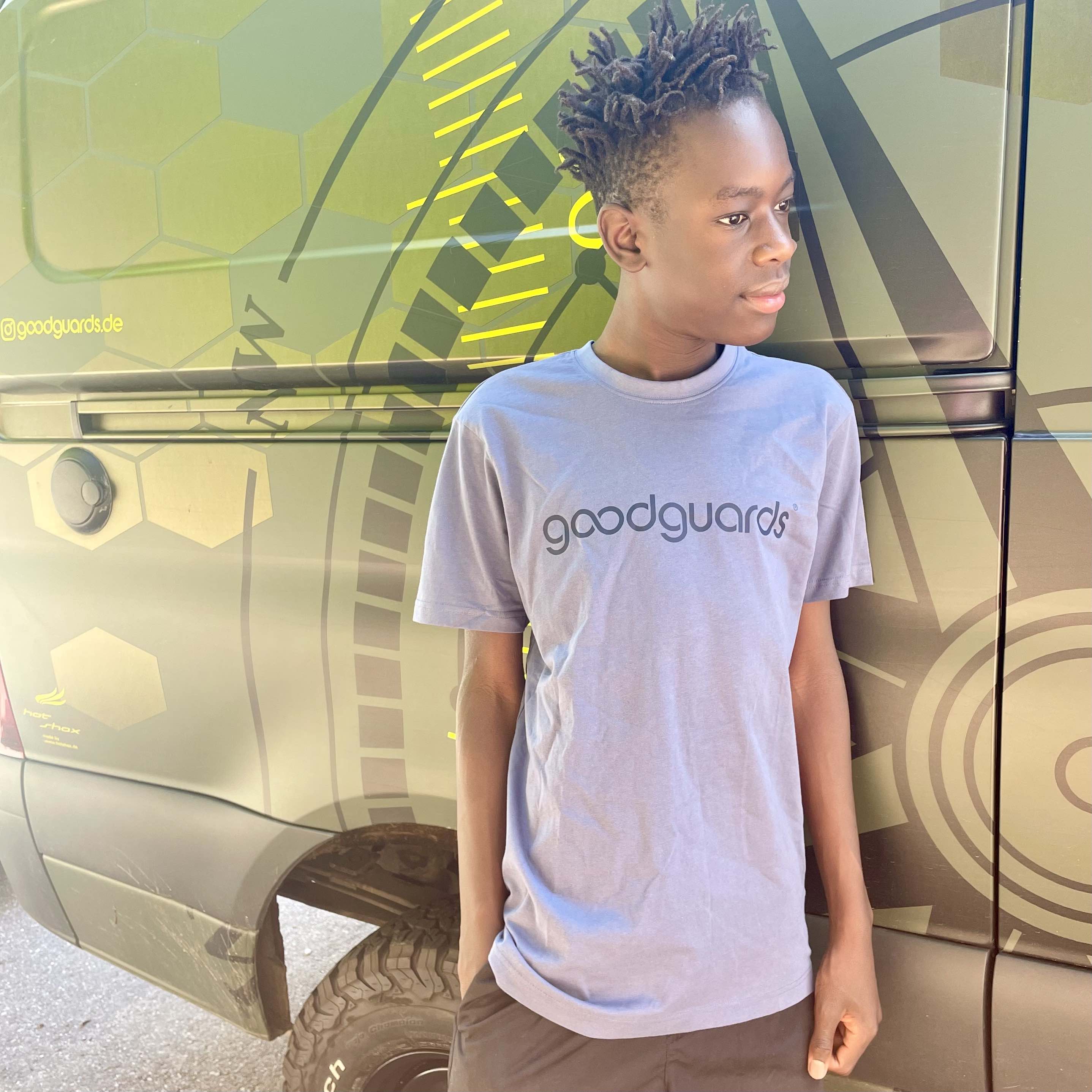 Goodshirt Men Vintage Blue T-Shirt