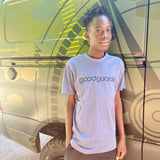 Goodshirt Men Vintage Blue T-Shirt