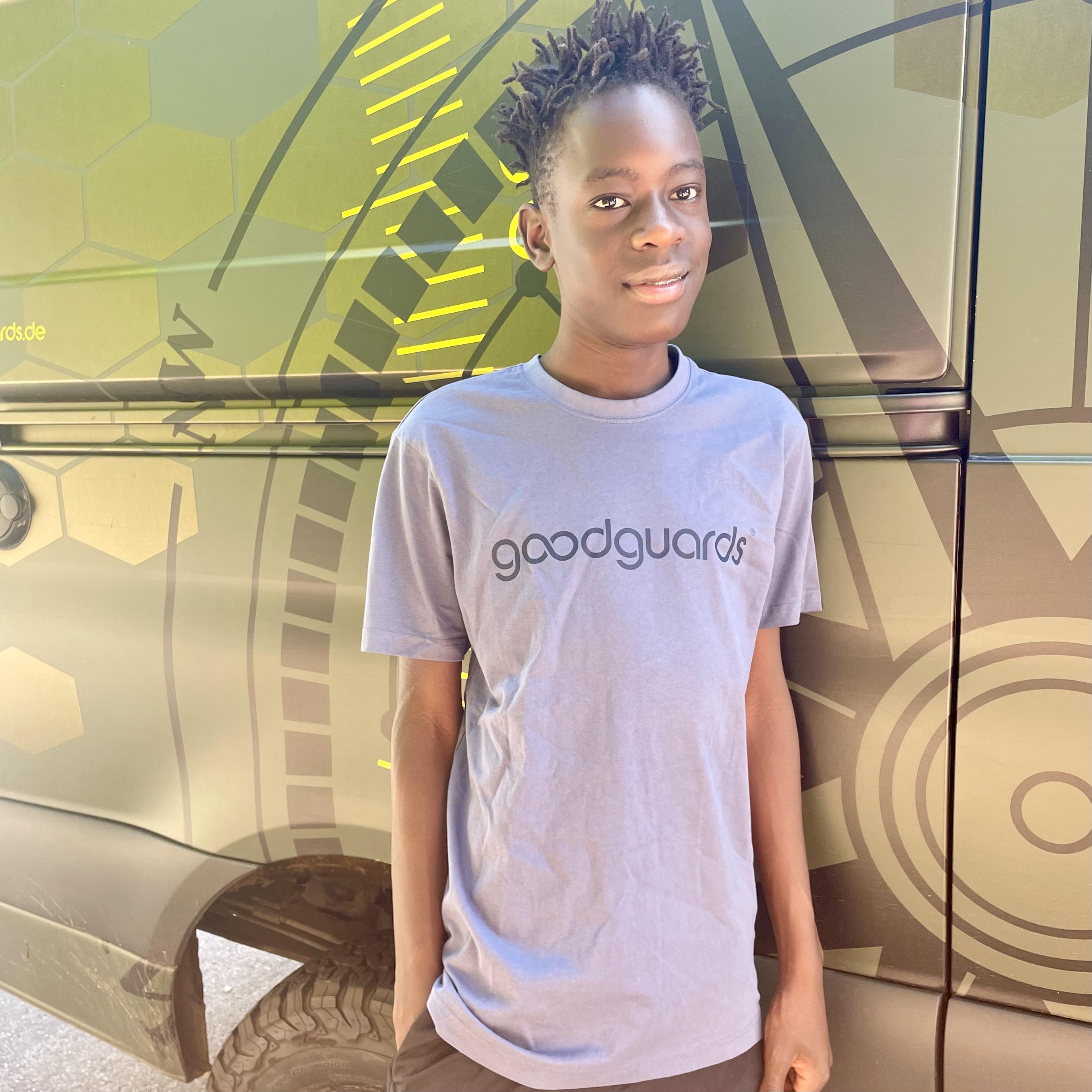 Goodshirt Men Vintage Blue T-Shirt