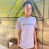 Goodshirt Men Vintage Blue T-Shirt