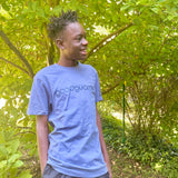 Goodshirt Men Vintage Blue T-Shirt