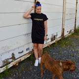 Gooddress Loose Fit Dress black (Organic Cotton Dress)
