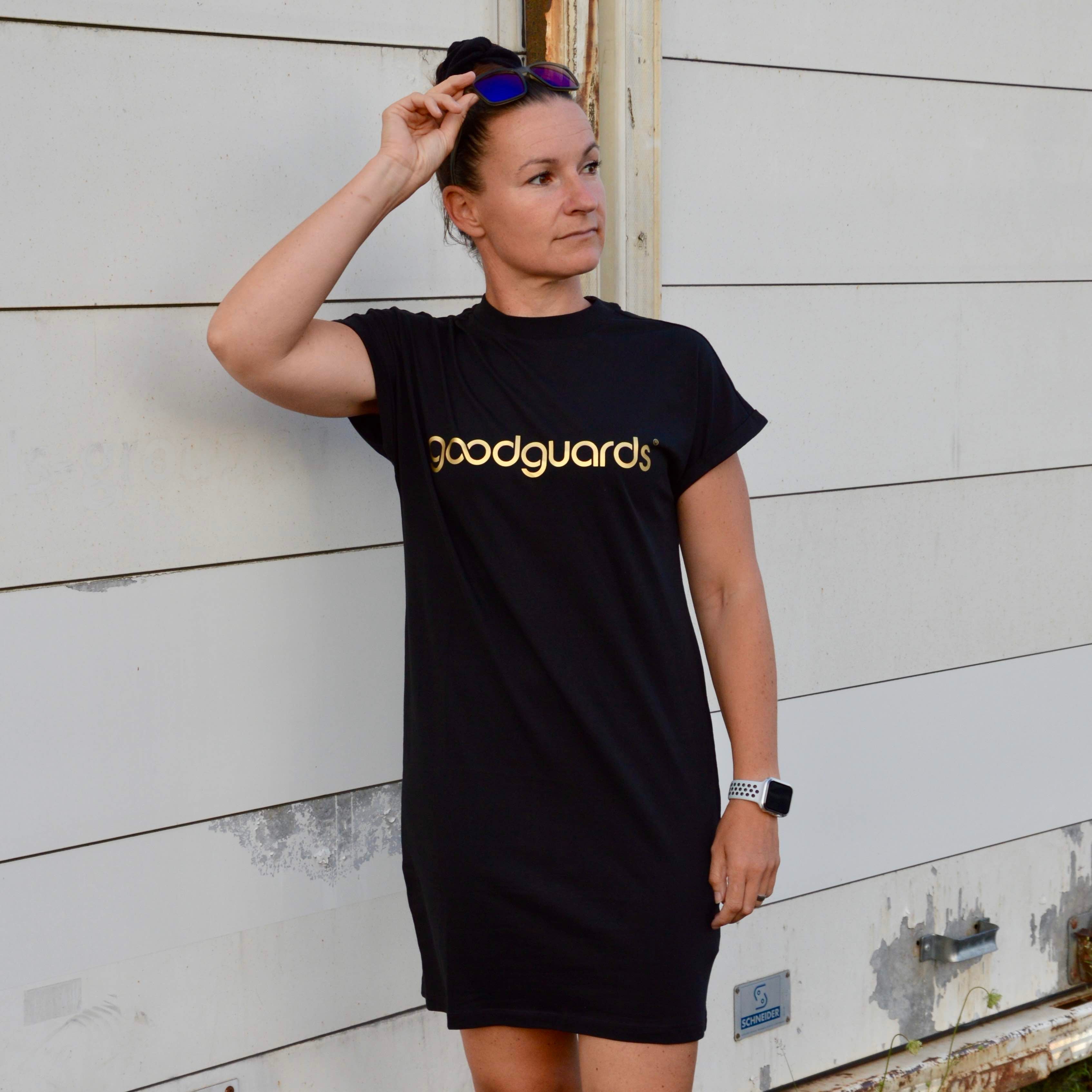 Gooddress Loose Fit Dress black (Organic Cotton Dress)