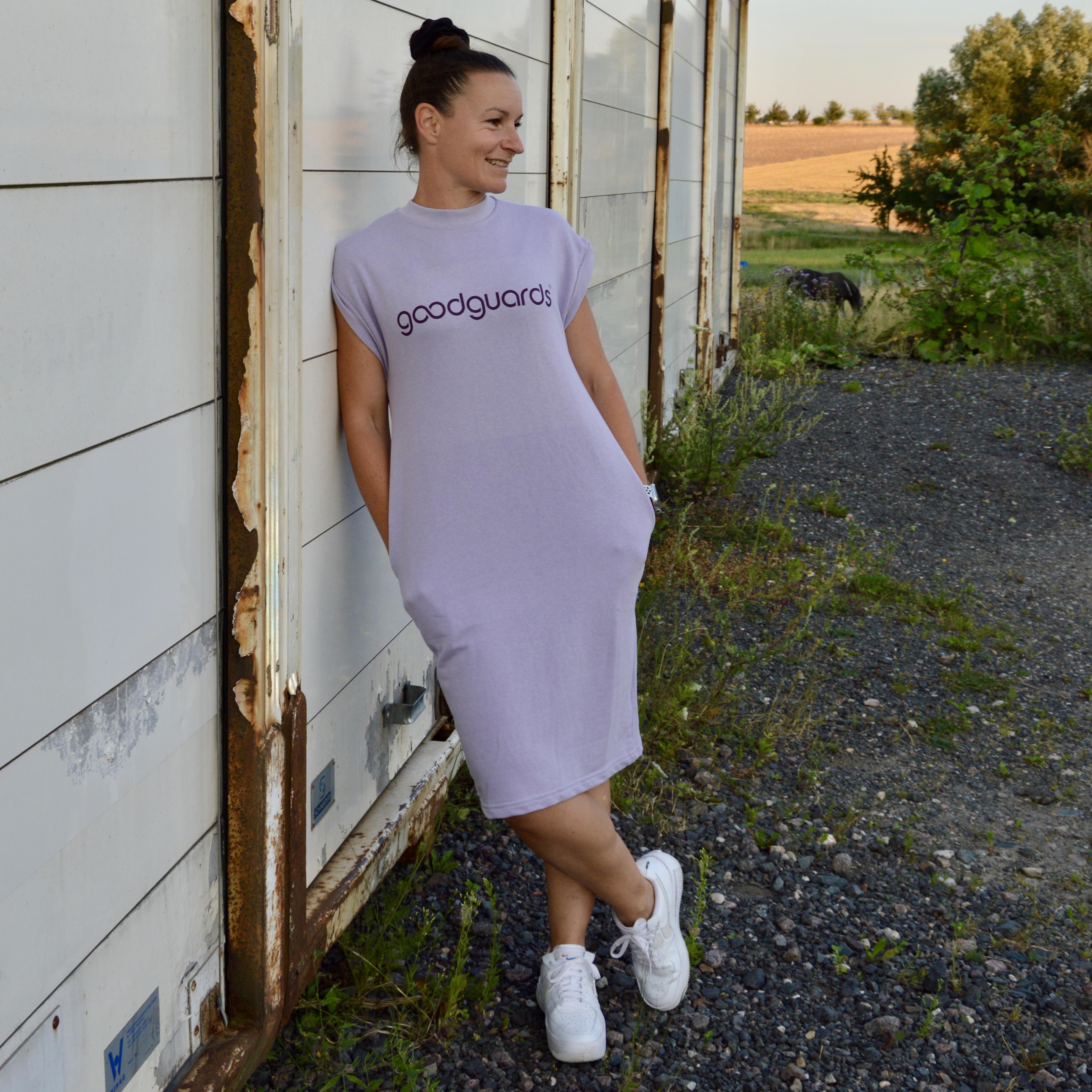 Gooddress Dusty Lilac (Organic Cotton Poncho Dress) Swim Poncho
