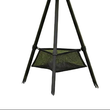 Defthike Round Table - Round indoor and outdoor table with lamp holder