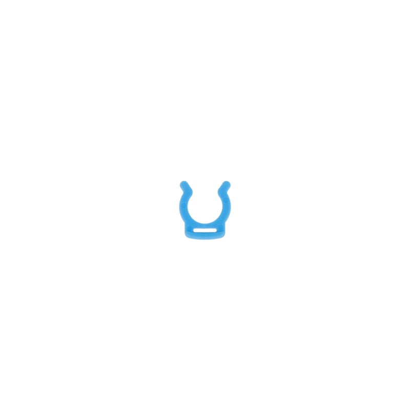 Retaining ring/clamp 3/8" blue