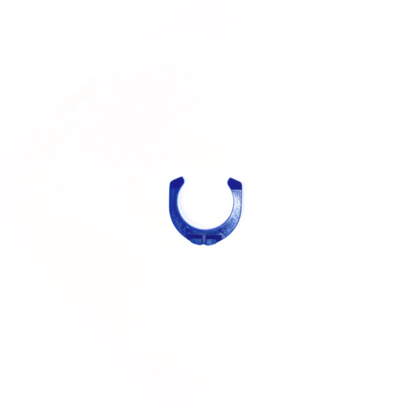 Retaining ring/clamp, 12 mm blue