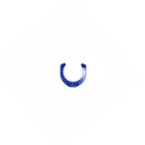 Sicherungsring/Klemme, 12 mm blau