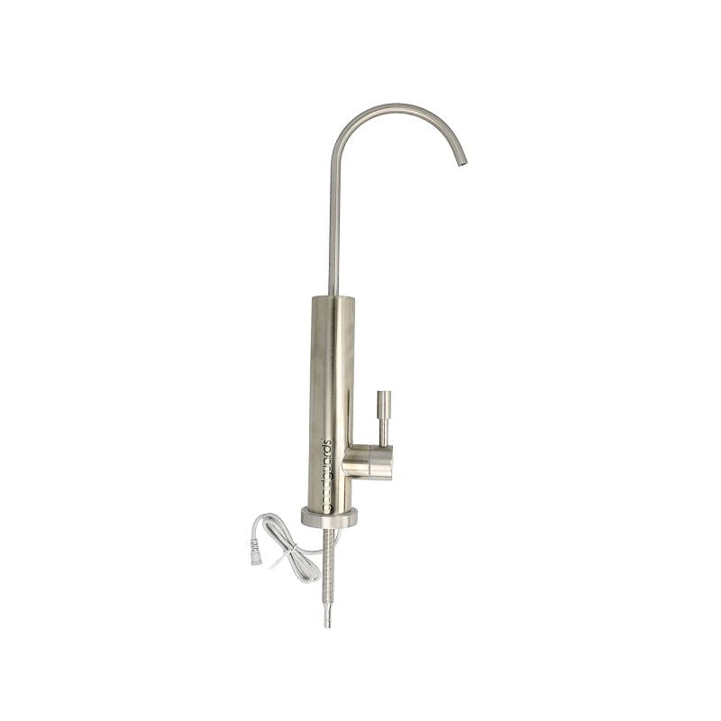 Zapfguard 1-Way UVC Faucet Brushed Stainless Steel (REMOVES BACTERIA, GERMS & VIRUSES)